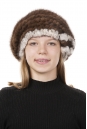 Шапка женская из норки 8018332-2